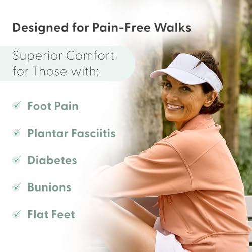 Orthofeet Women's Orthopedic Spikeless Waterproof Hands-Free Approach Shot Golf Shoes4