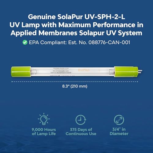 Lámpara de Repuesto UV para Filtro de Agua Solapur 11.4" miniatura 3