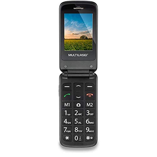 Celular Flip Vita Multilaser Dual Chip MP3 vermelho - P9021 - Imagem 5