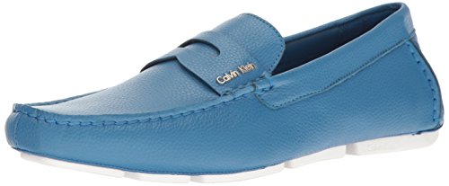 Calvin Klein Men's Martyn Tumbled Leather Slip-On Loafer