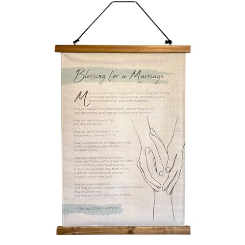Unity Books Blessing for a Marriage Wall Hanging – 16x23"
