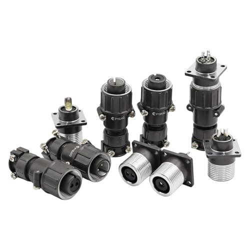 Prise P16J2A type de panneau de montage 1 core pour boîtier et châssis