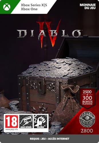Diablo IV 2800 Platinum pour Xbox Series X|S et Xbox One