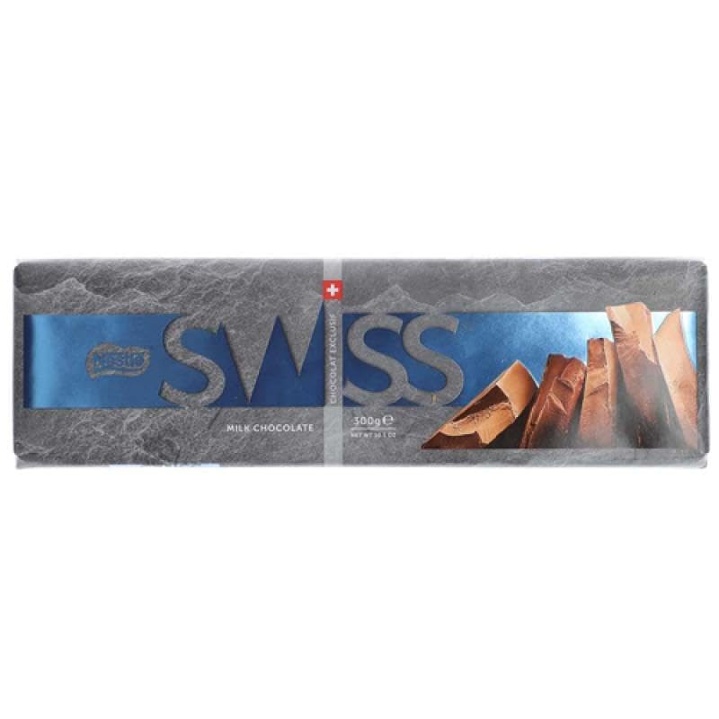 Nestles Swiss Milk Chocolate luxuriously Smooth And Creamy With Delicious And Crunchy 300gm Bar (Imported) (B0D6KV45Y8) Amazon Price History, Amazon Price Tracker
