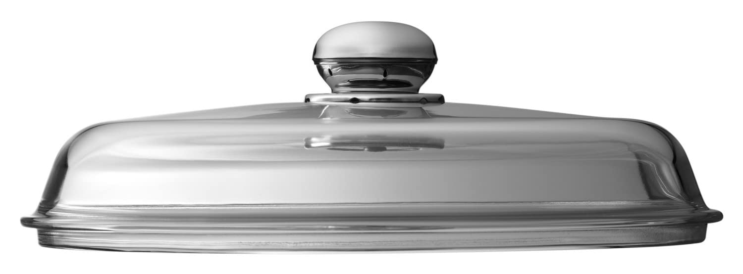 Silit5328.3061.01 High Lid with Metal Knob for Pots and Pans with 28 cm Diameter