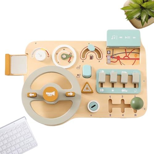 Jouet sensoriel en bois parfait pour occuper les enfants en voyage