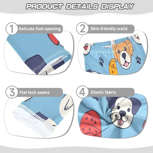 Toddler Girls Leggings Printed Yoga Pants Leggings Dog Toy Ball for Kids3