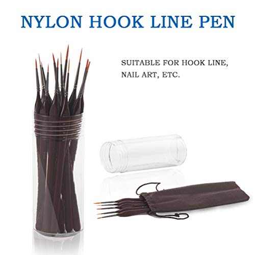 12Pcs Fineliner Penne a punta fine Penne nere a