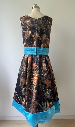 YINGJIABride Pink Camo Flower Girl Dresses Birthday Party Prom Gowns2