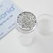 Winstonia See-Thru Clear Transparent Stamper with Cap & Scraper Card for Nail Art Stamping