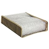 Household Essentials 66612 Sweater Storage Bags | Set of 2 | Coffee Linen