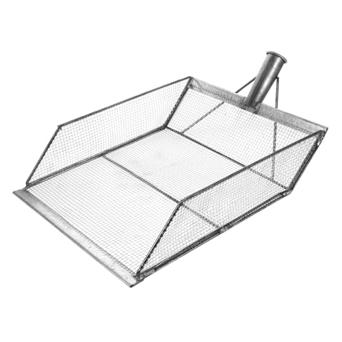 BESPORTBLE Pelle De Tamisage Métal Truelle De Jardinage Pelle De Jardin Simple pour Ferme Outil De Creusement Sol Fournitures De Creusement De Jardin