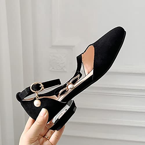 Chaussures talons bas légères en dentelle contre la chaleur été