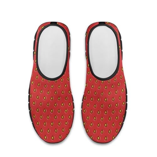 JoyLamoria House Shoes for Women Slip on Soft Breathable Low Top Flat Travel