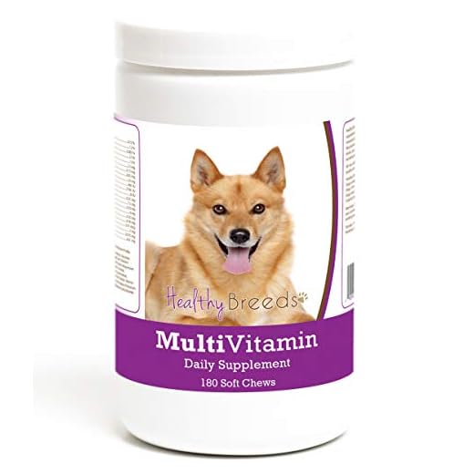 Healthy Breeds Finnish Spitz Multivitamin Soft Chew for Dogs 180 Count