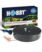 HOBBY Aquaristik Artemia Aufzuchtschale I Mit Sieb, Trennschale und Dosierlöffel I Einfache und flexible Nutzung I Kein Belüfter nötig I Ideal für Anfänger und Profis