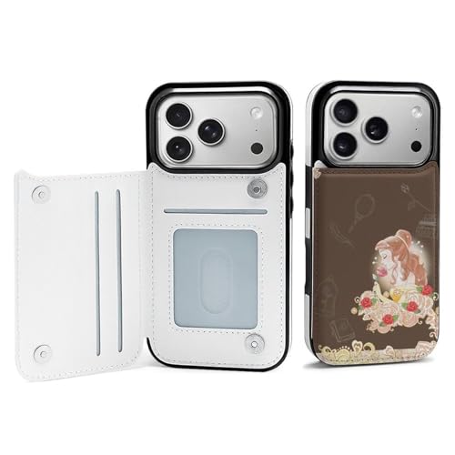手帳型 美女と野獣 ベル 対応 iPhone 17 Pro ケース カード収納 スマホケース 財布型 携帯ケース 軽量 全面保護 スタンド機能 おしゃれ お祝いギフト
