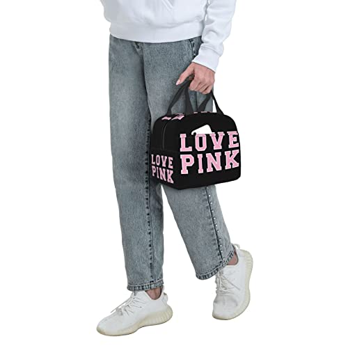 Marketair Reusable Lunch Bag For Womens Insulated Lunch Box For Travel Outdoor Office (Pink) #TOP7