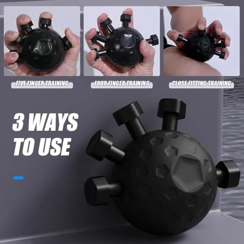 Image of Zephorus Hand Grip Strengthener,Ultimate Finger Exerciser Strength Trainer Exercise Ball Hand Strengthener Hand Balls Workout Equipment for Men & Women (Finger Exerciser)