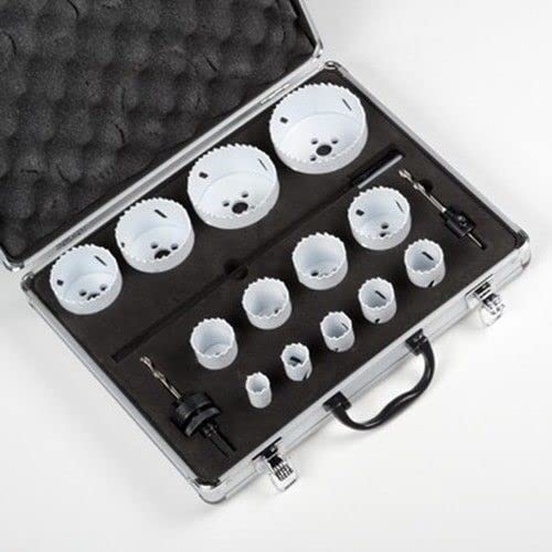 Kit bimetalico 18 piezas para madera y metal miniatura 1