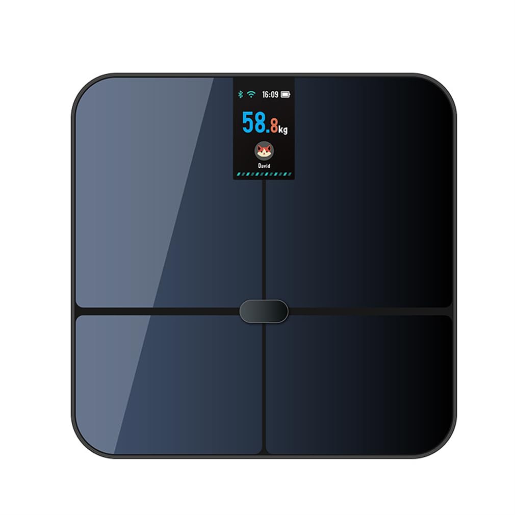 Smart Bathroom Digital Weighing Machine, Body Composition Monitor Health Analyzer, with All-in-One Display Accurate Weighing Scale, Home Use Fitness Equipment