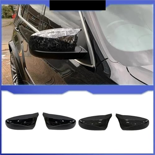 Coques de rétroviseurs pour BMW X5 E70 et X6 E71 2008-2013 noir brillant - 4