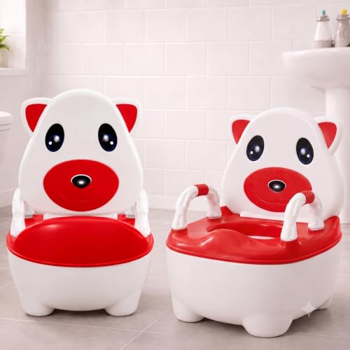 Image of Baby Potty Seat for 6 Months to 2 Years | Potty Training Chair with Removable Bowl | BPA Free Toddler Potty Chair with Backrest