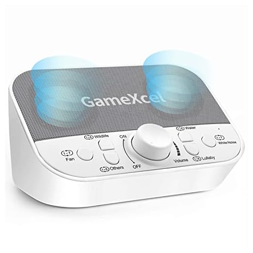 White Noise Machine 38 Sounds Baby Sound Machine for Sleeping Built in Dual Speaker with USB Power Cable Timer Memory Sound Therapy for Adults Home Office