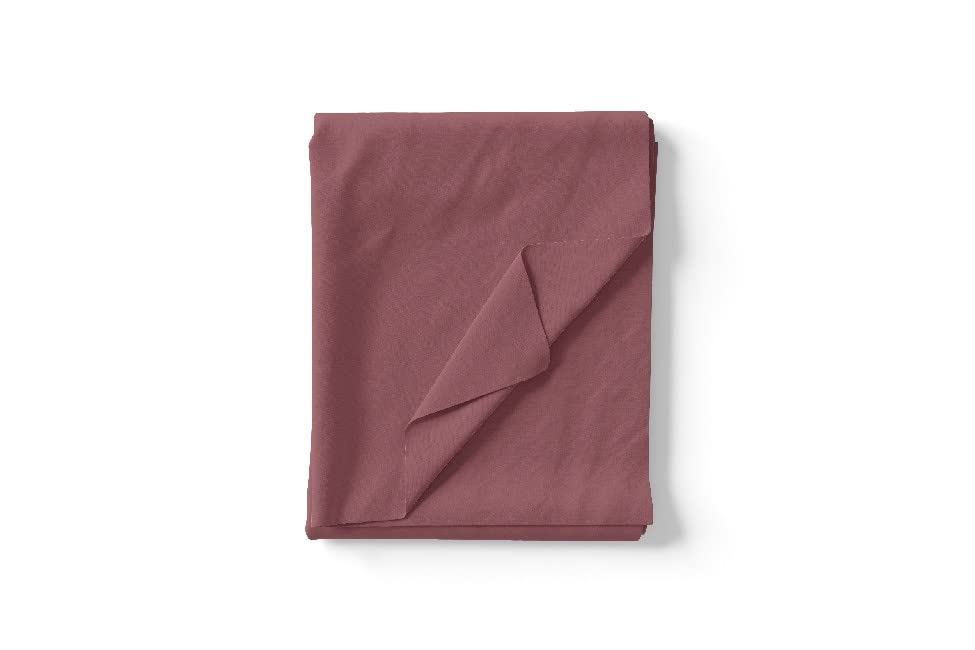 Drap plat Rose en Coton Homemania Fiche One pour lit 150 X 280cm