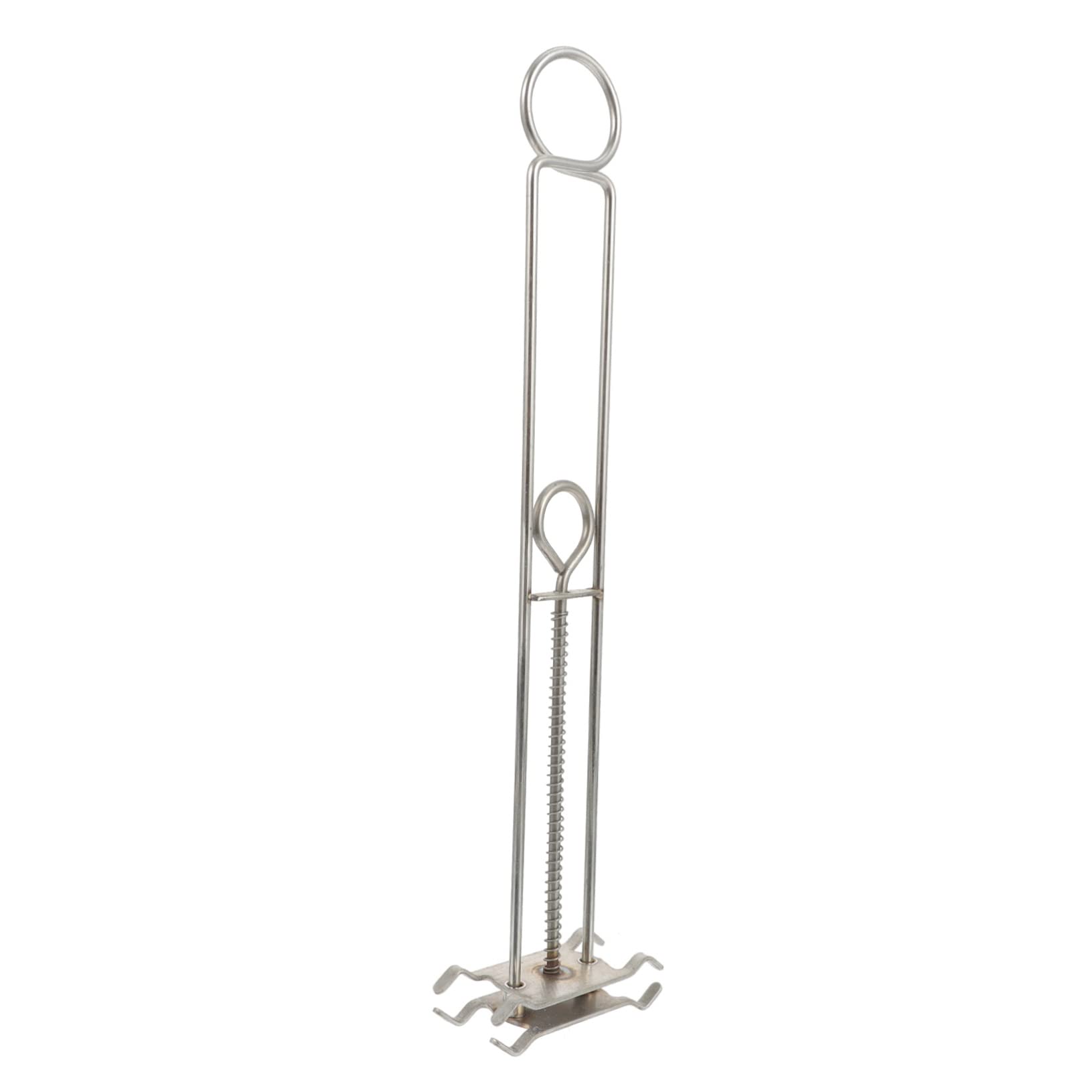 IWOWHERO Spring Tint Holder Lens Tinting Stand Stainless Steel Dyeing Clamp Glasses Dyeing Rack for Shop