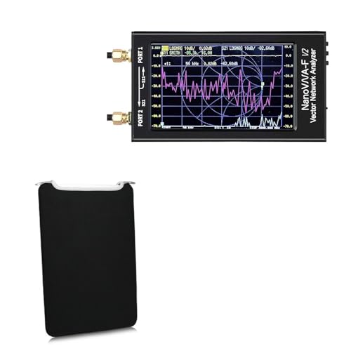 BoxWave Case Compatible with Seesii NANOVNA-F V2 - SlipSuit, Soft Slim Neoprene Pouch Protective Case Cover - Jet Black