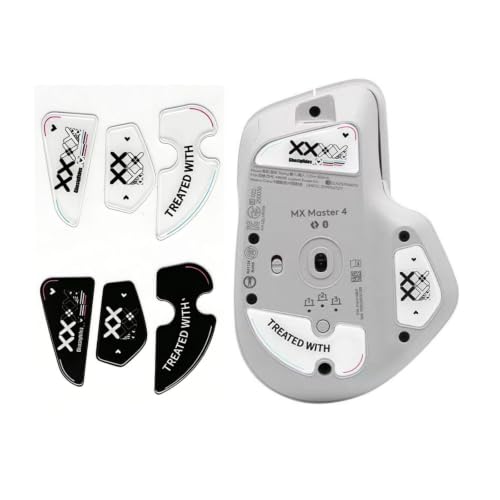 Replacement Mouse Feet Skates for Logitech MX Master 4 Wireless Office Gaming Mouse High Aluminosilicate Glass Smooth, Low Friction Wear Resistant Glide Pad Accessories for Logitech MX Master 4 - Image 3