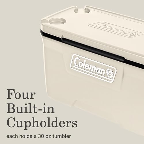 Image of Coleman Classic Series Insulated Portable Cooler, Leak-Resistant Outdoor Hard Cooler Keeps Ice up to 5 Days, 52 /70 /120 /150 Quart