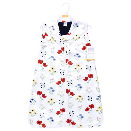 Image of Hudson Baby Infant Girls Long Sleeve Plush Faux Fur Sleeping Bag, Wearable Blanket