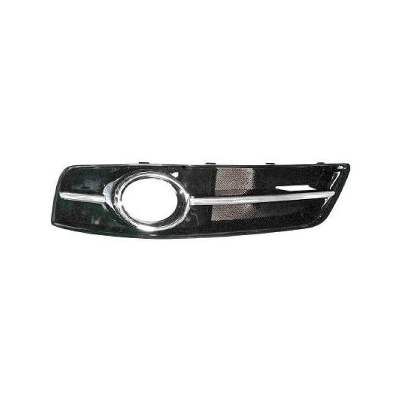 Grille de pare-choc avant droite chromée avec trou anti-brouillard pour Audi A3 2008-2012