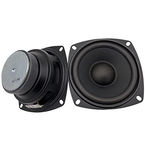 Altavoz de subwoofer de 4 pulgadas y 4 Ohm 15W para estantería y cine en casa
