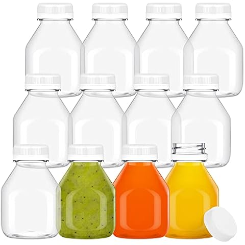 MIMIND Botellas de Jugo de Plástico Reutilizables Cover