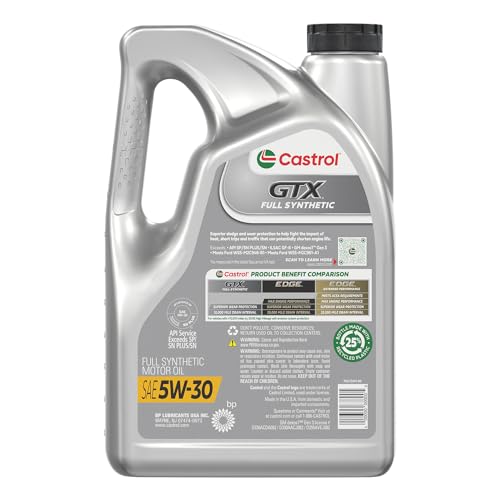 Castrol 15E6DE Gtx Full Synthetic 5W-30 Motor Oil thumb #2