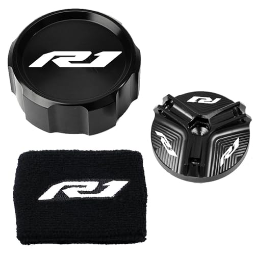 Bouchon de réservoir de liquide de frein avant pour moto Yamaha YZF-R1 et R1M 2009-2024