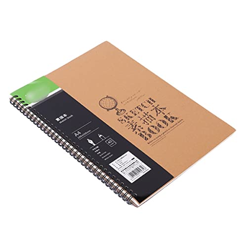 Carnet de croquis A4 à couverture rigide pour éviter les pages froissées en déplacement