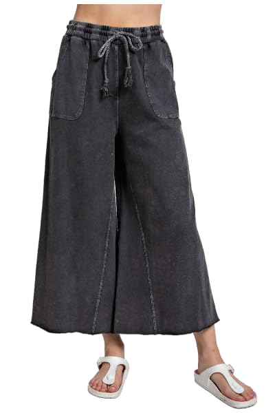 Easel Wide Leg Bohemian Palazzo Pants