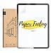 Produktbild Prima24 matte Papier Folie für iPad Air 5 (2022) & iPad Air 4 (2020) 10,9 Zoll & iPad Pro 11 Zoll (2021, 2020, 2018) Displayfolie Schutzfolie Schreiben, Zeichnen und Skizzieren wie auf Papier