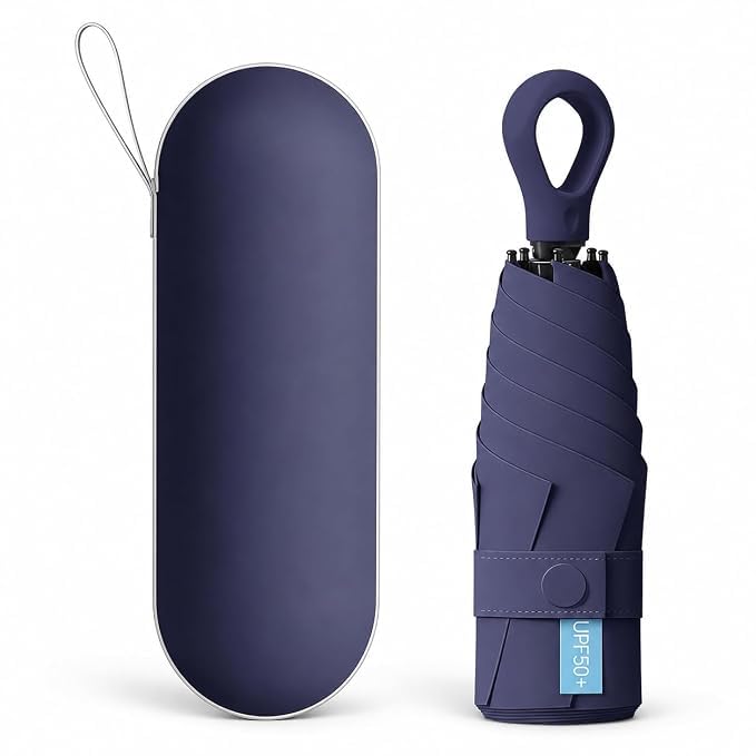 Image of Zemic Umbrella, UV Big Size Umbrella for Sun Protection Rain Windproof Strong Large 3 Fold For Men Women Kids Boys Girls Perfect & Stylish Windproof & Compact''