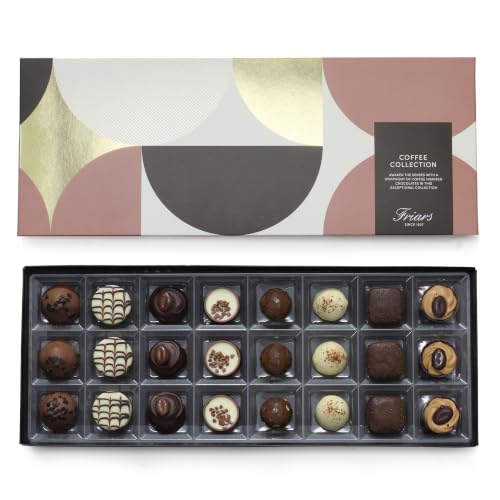Friars Premium Coffee Chocolate Selection Gift Box 24 Assorted Chocs