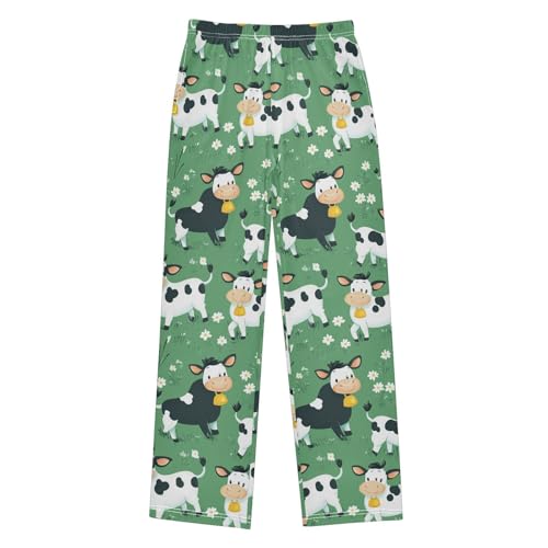 Vdsrup Cute Pajama Pants Funny Cows Pajama Bottoms Soft Sleep Pjs Lounge Pants S2