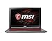 MSI GV62 7RD-1626DE (39,6 cm/15,6 Zoll) Gaming-Notebook (Intel Core i7-7700HQ, 8GB RAM, 256 GB SSD + 1 TB HDD, Nvidia GeForce GTX 1050, Windows 10 Home) schwarz