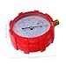 Hemobllo Automotive Manifold Gauge Set High Pressure Gauge for Accurate Level Monitoring Compact HVAC Tool with Hoses for Car Air Conditioner Maintenance and Repair