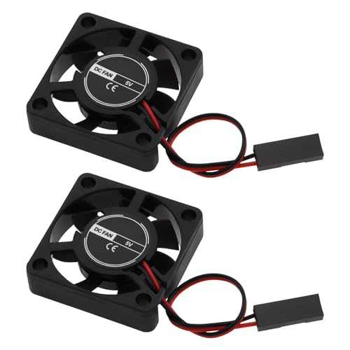 Ventilador de refrigeración 30mm x 30mm x 7mm, 5V, conector de 2 pines 3007, 2 unidades