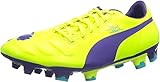 PUMA Herren EvoPower 2 FG Fußballschuhe, Fluro Yellow-Violet-Blue, 43 EU