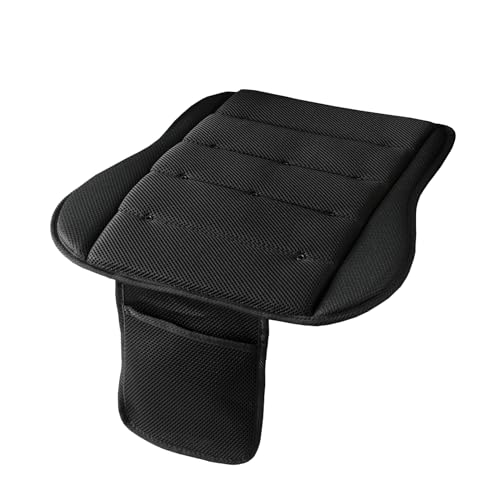 ボンフォーム(BONFORM) フォークリフト用電動ファン付クッション 3段階の風量調整機能付 USB電源仕様 120分オートオフ機能 メッシュ素材 収納ポケット付 44x44cm 5945-43BK